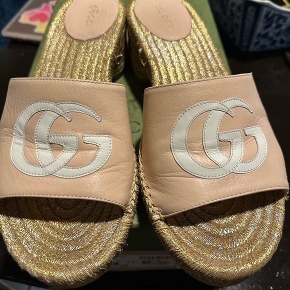 Gucci espadrilles sandals size 38.5 - Picture 3 of 7